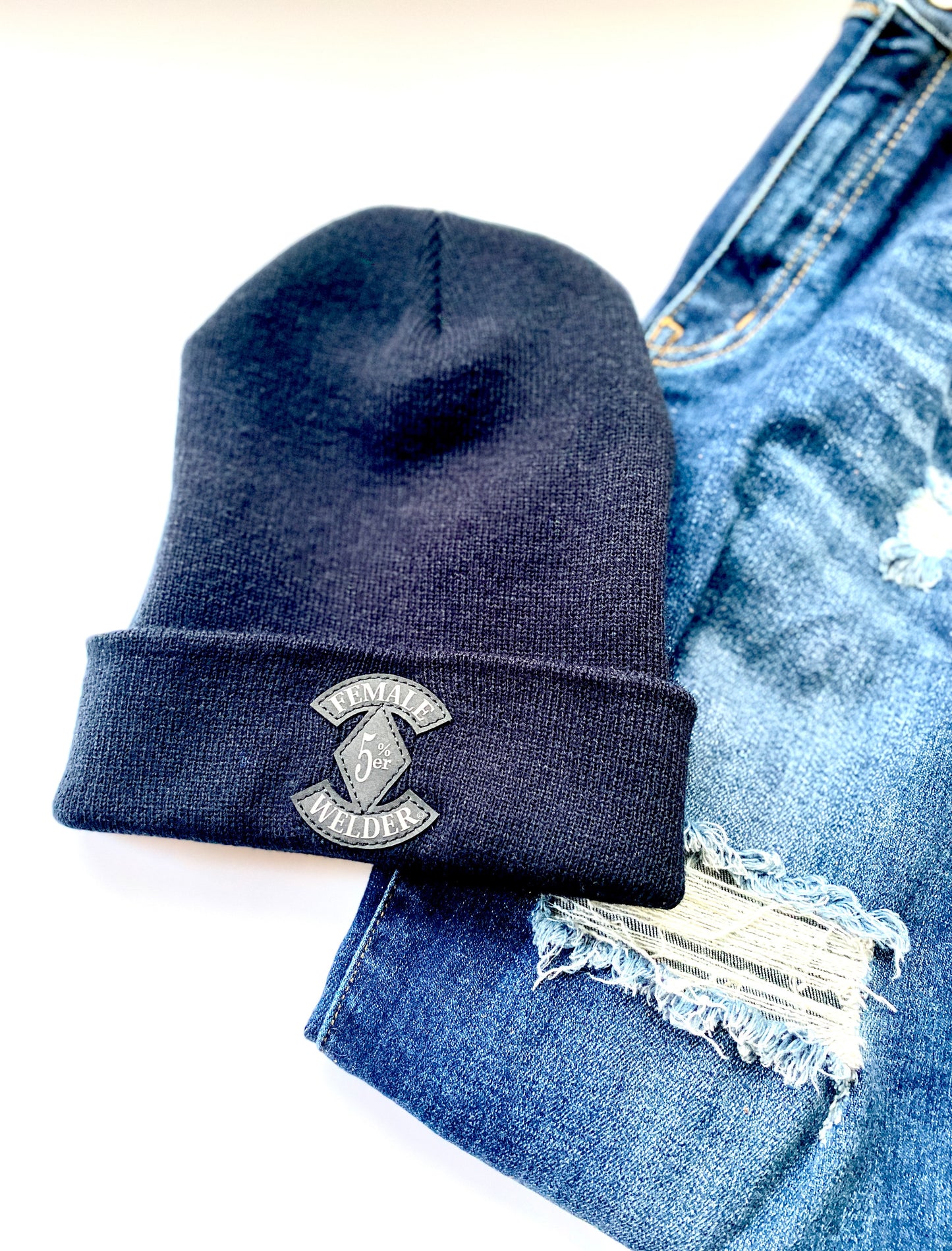 Female Welder 5%er Beanie