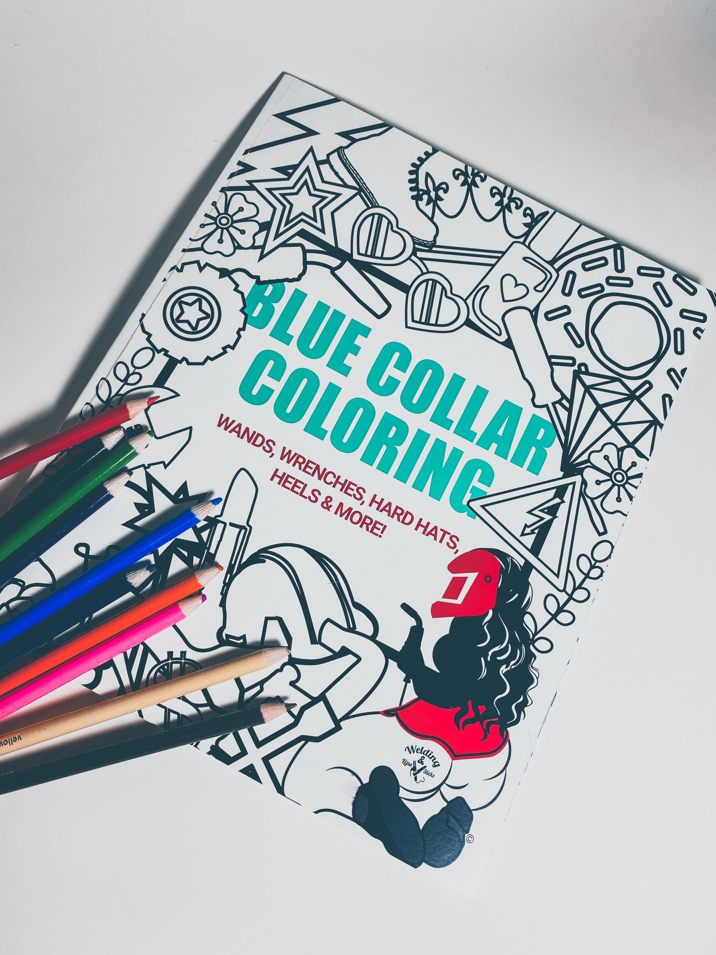 Blue Collar Coloring Book