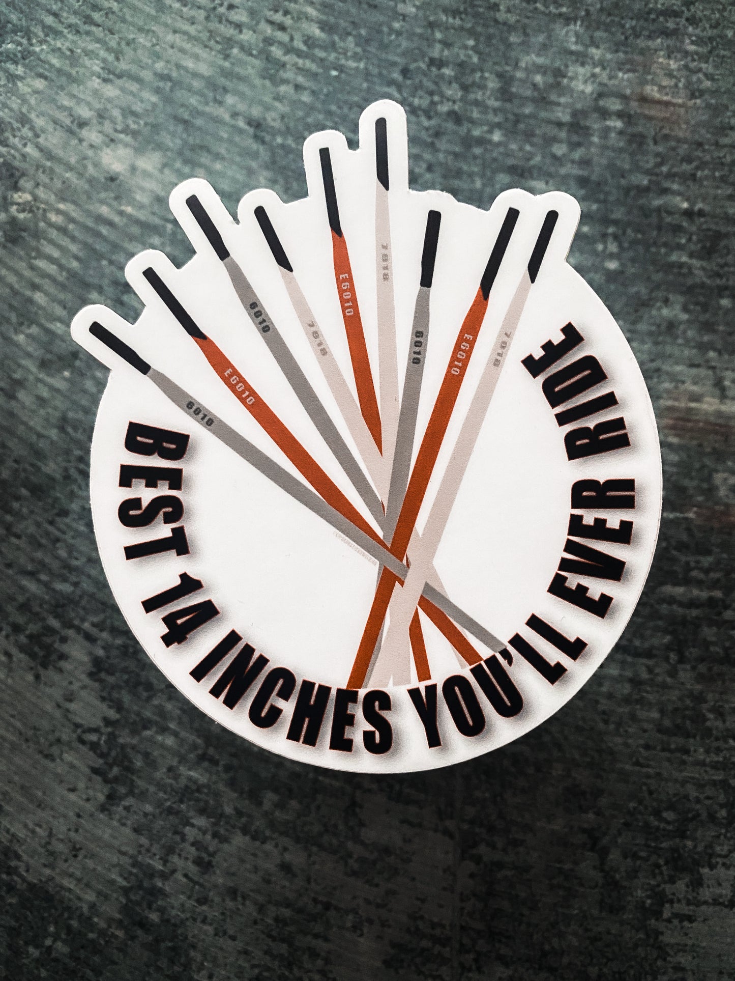 Best 14 Inches Sticker