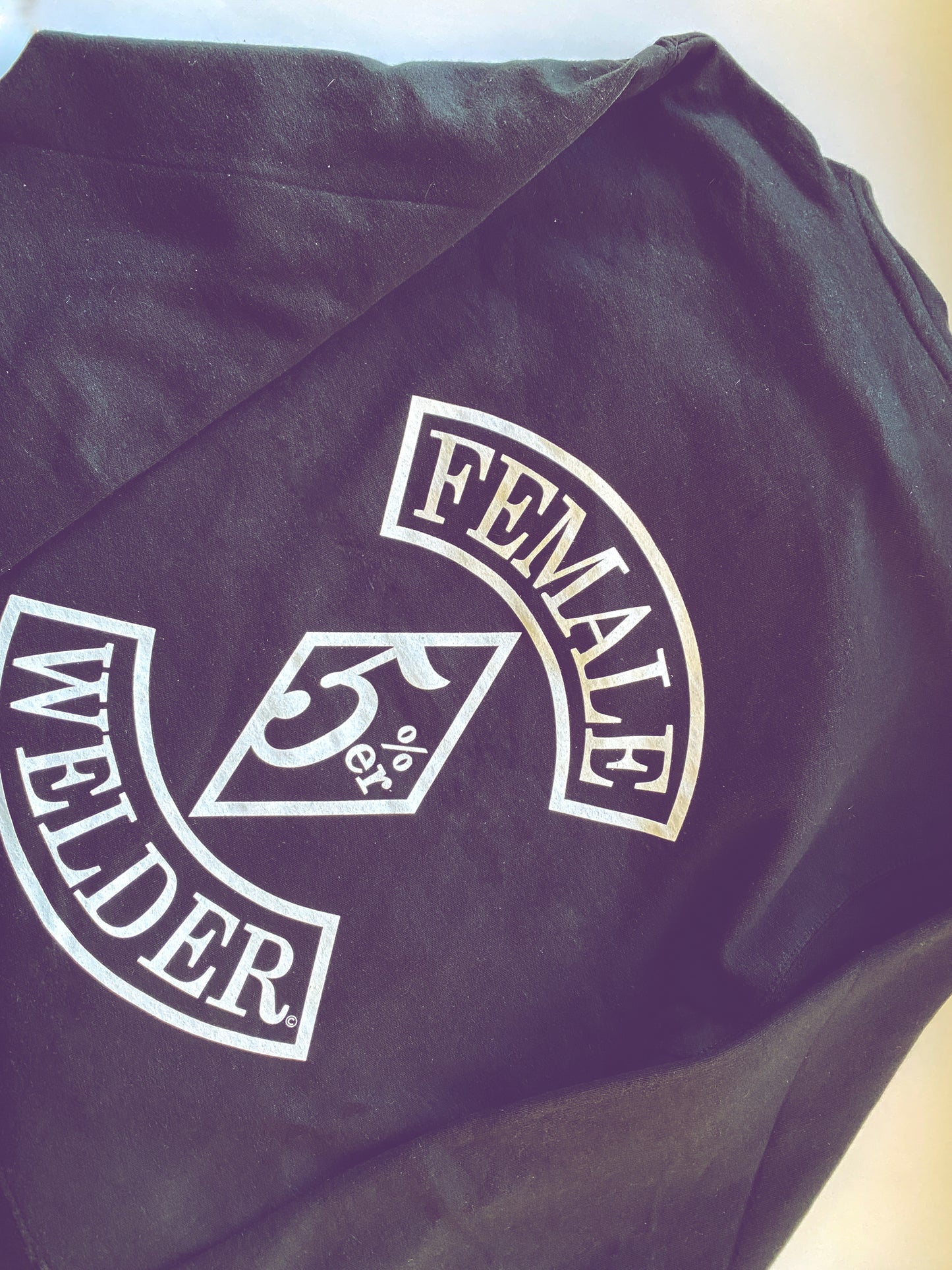 Female Welder 5%er Mid-Weight Hoodie