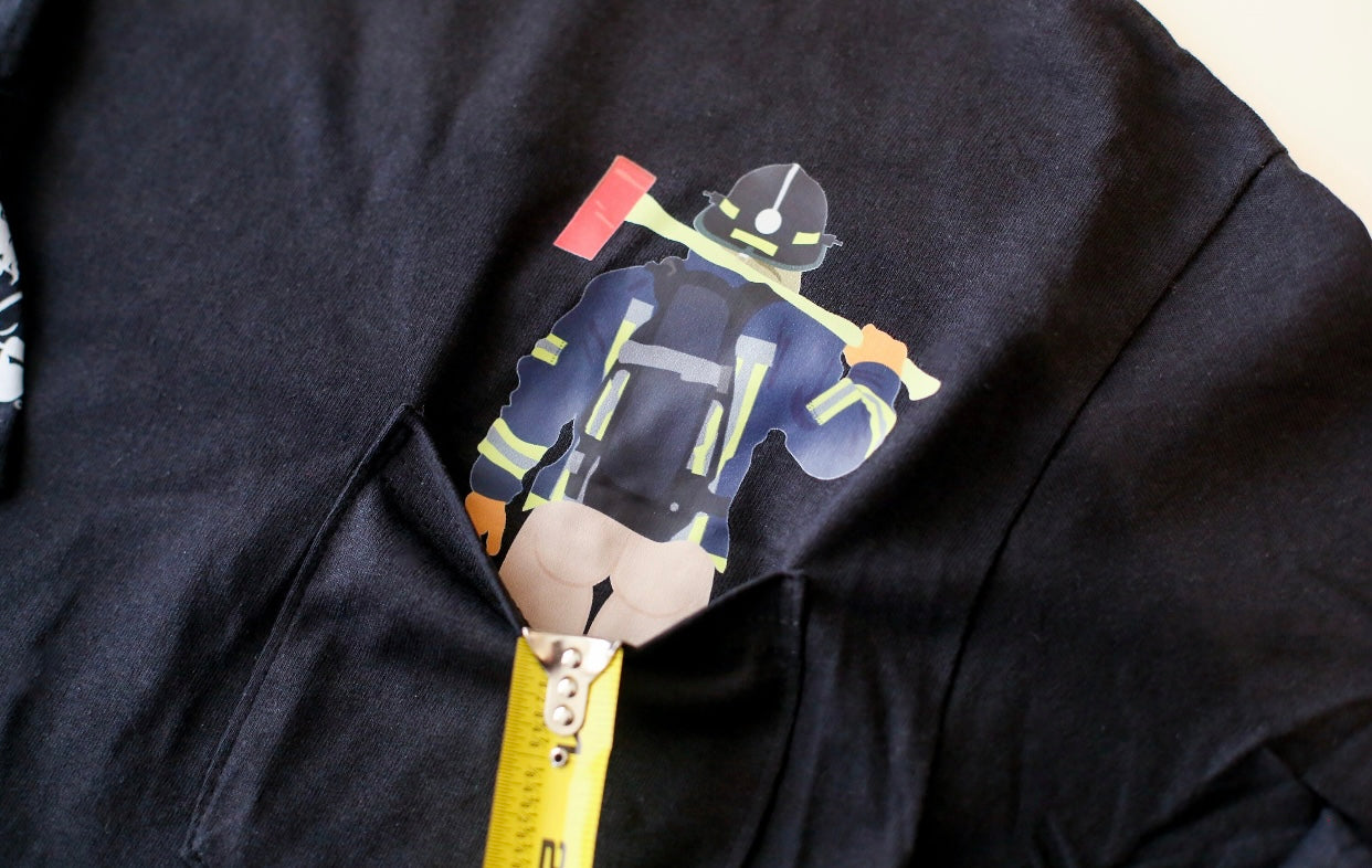 Peek-A-Boo Firefighter