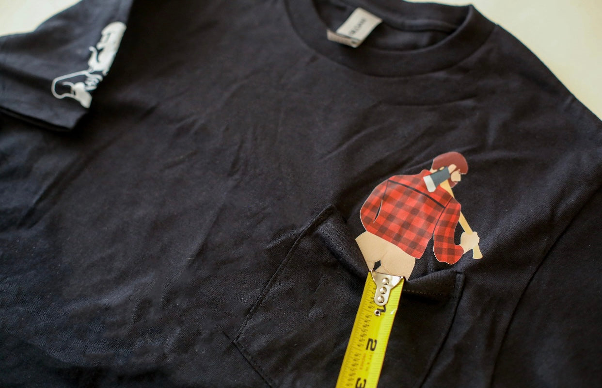 Peek-A-Boo Lumberjack