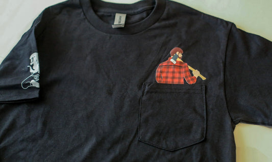Peek-A-Boo Lumberjack