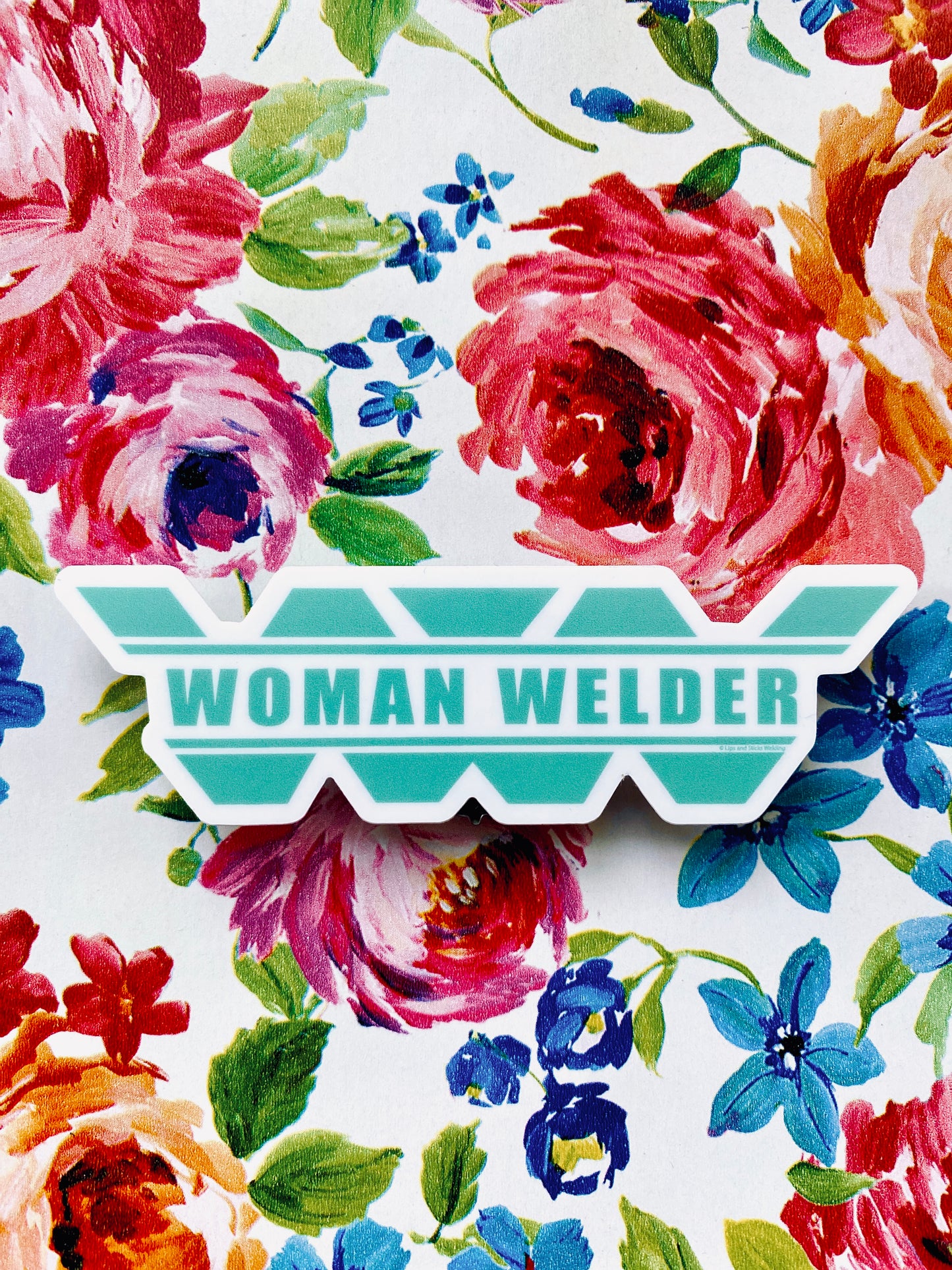 Woman Welder Sticker