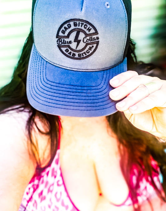 Blue Collar Bad Bitch Hat