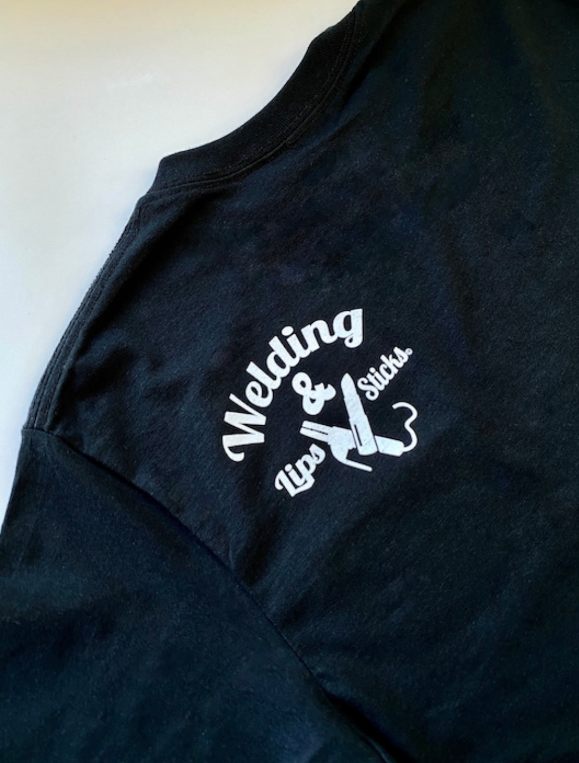 PEEK-A-BOO Pockets Welder Girl