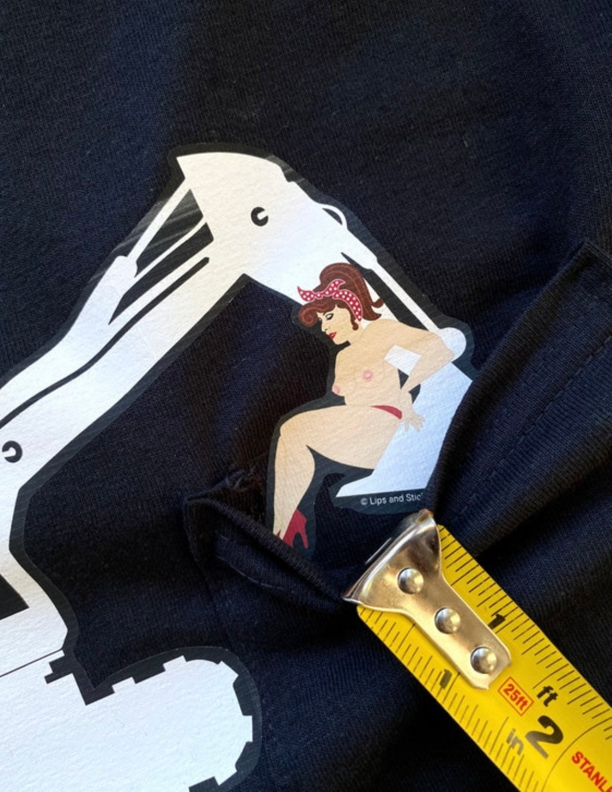 PEEK-A-BOO Pocket Heavy Equipment T-Shirt
