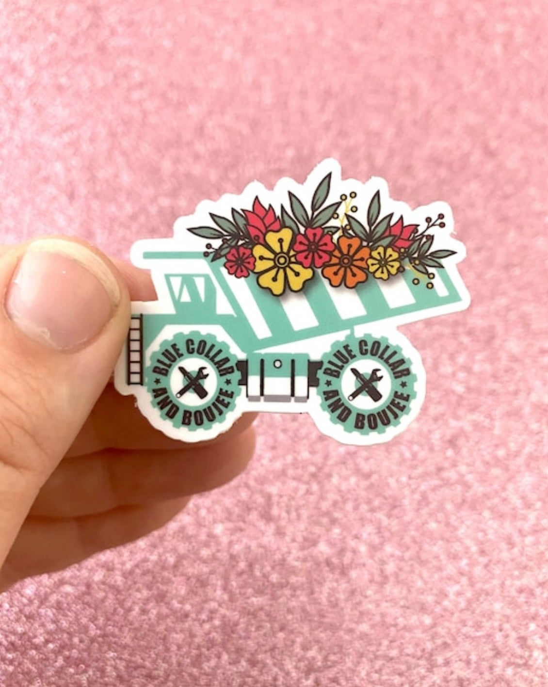 Heavy Equipment Sticker Small
