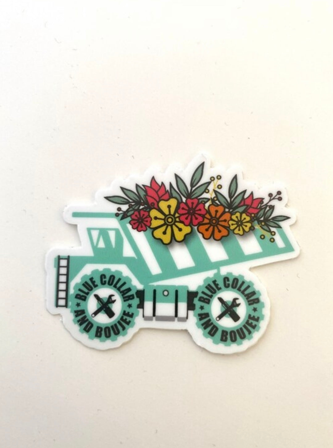 Heavy Equipment Sticker Small