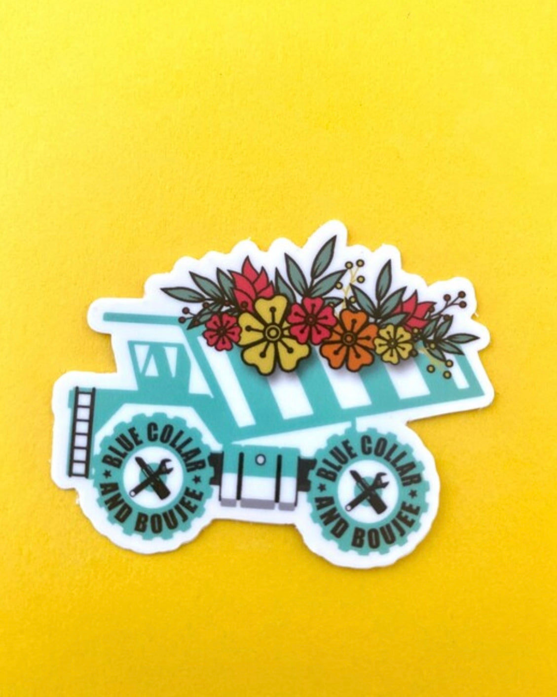 Heavy Equipment Sticker Small