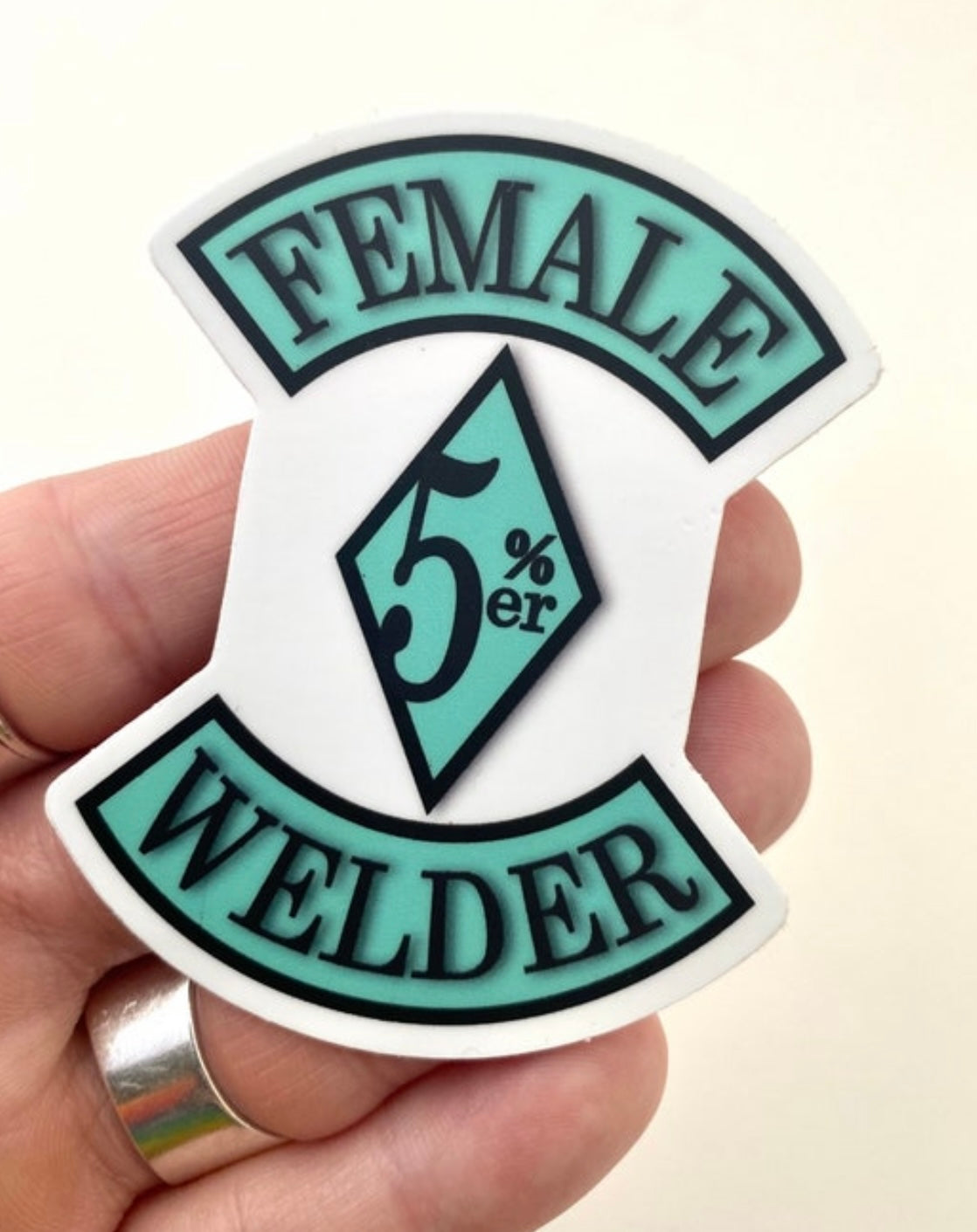 Female Welder 5%er