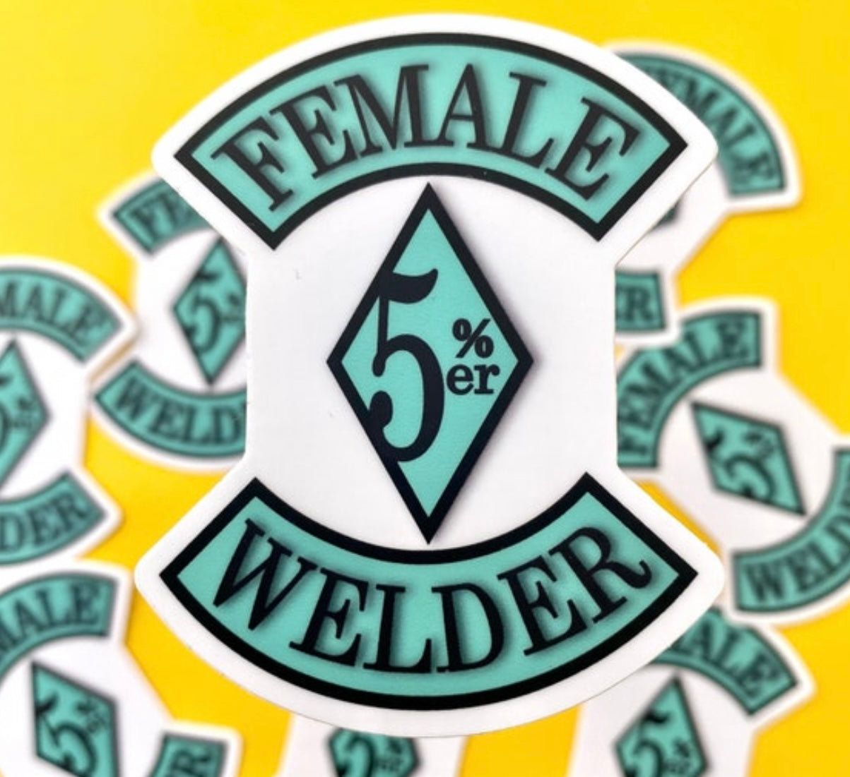 Female Welder 5%er