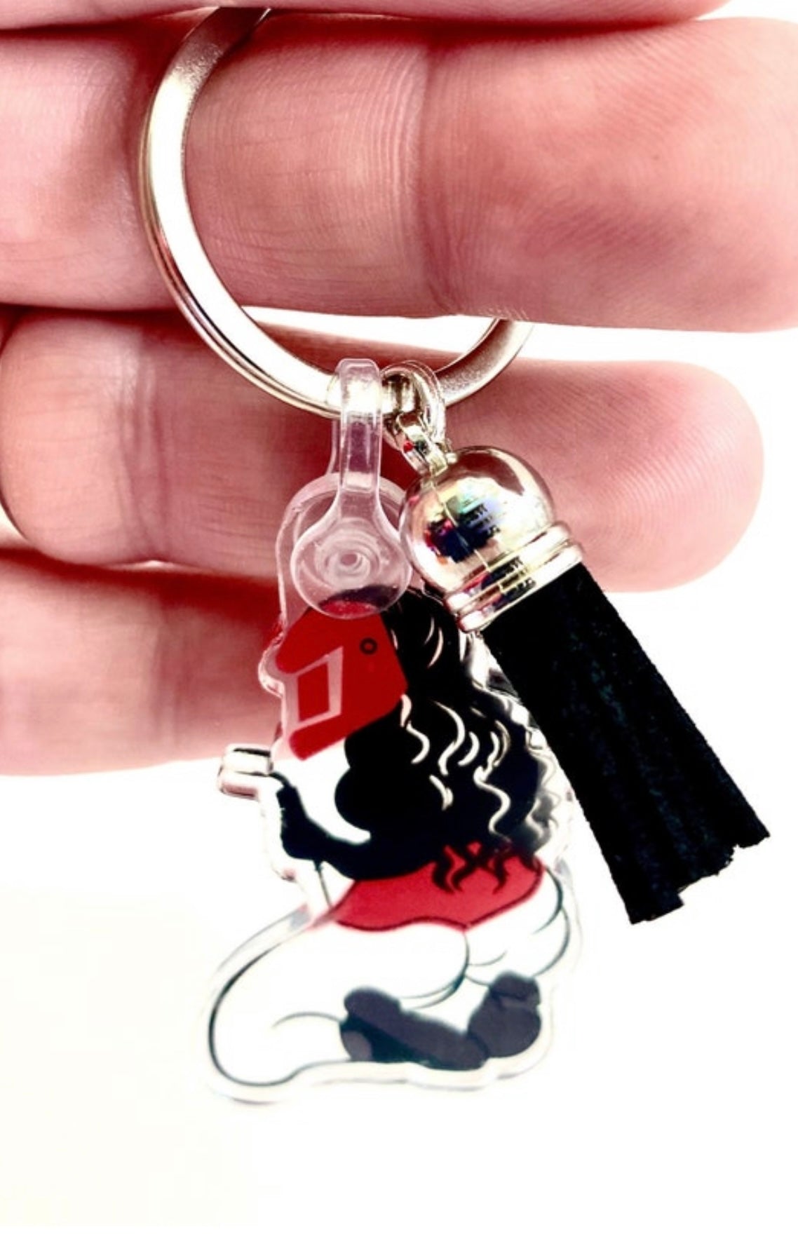 Welder Girl Keychain