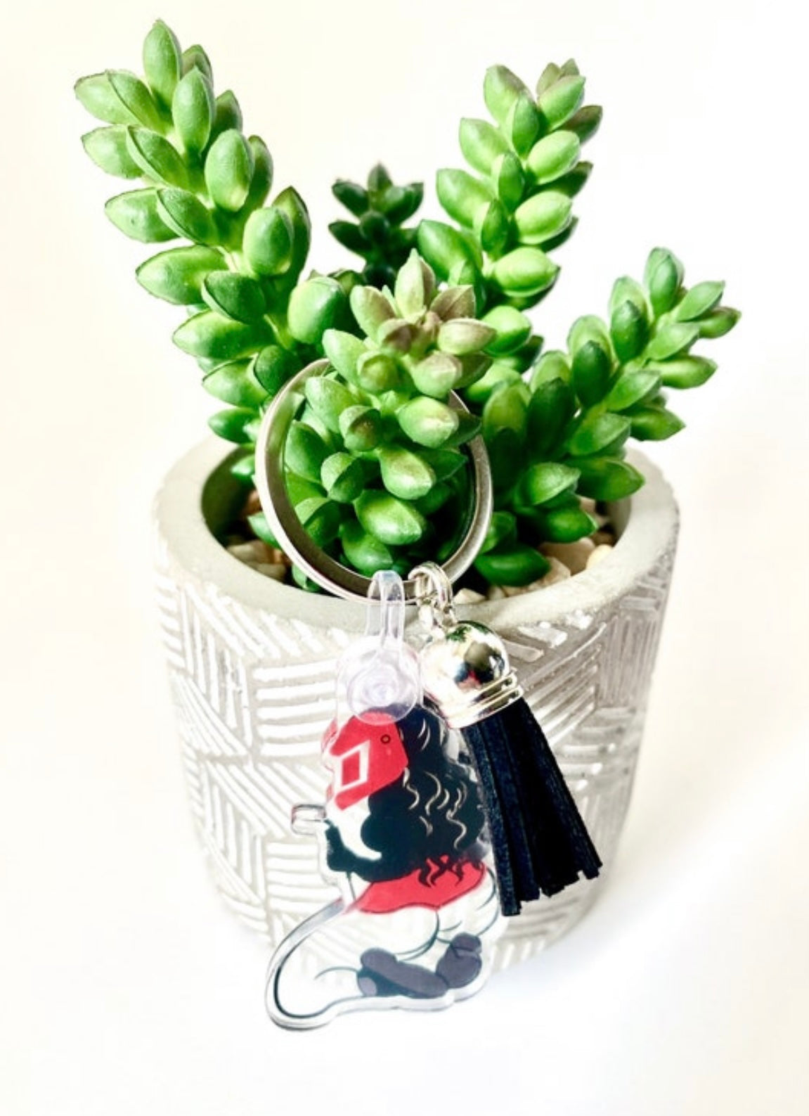 Welder Girl Keychain