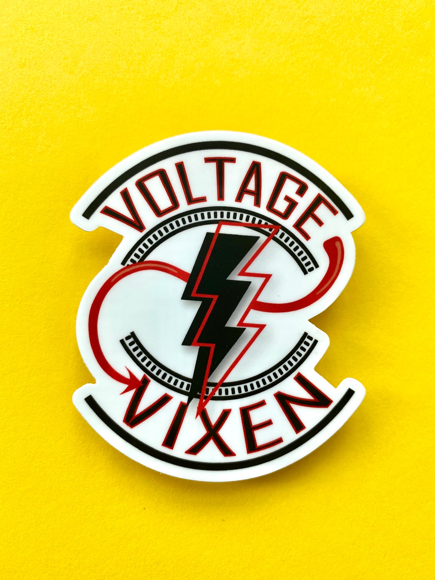 Voltage Vixen Sticker