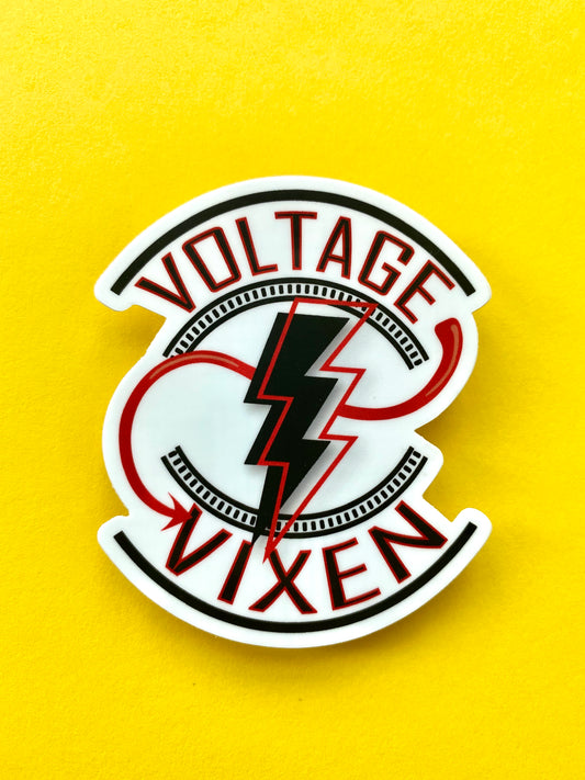 Voltage Vixen Sticker