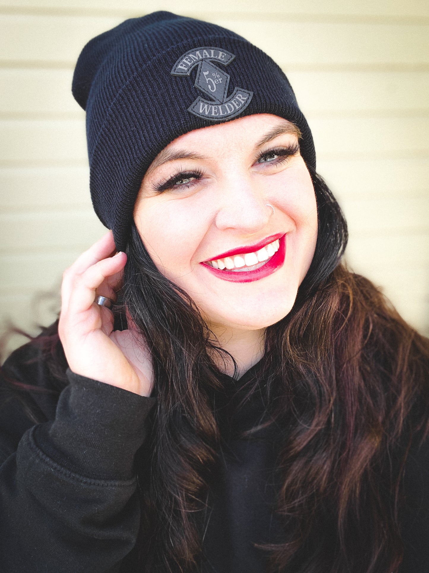 Female Welder 5%er Beanie