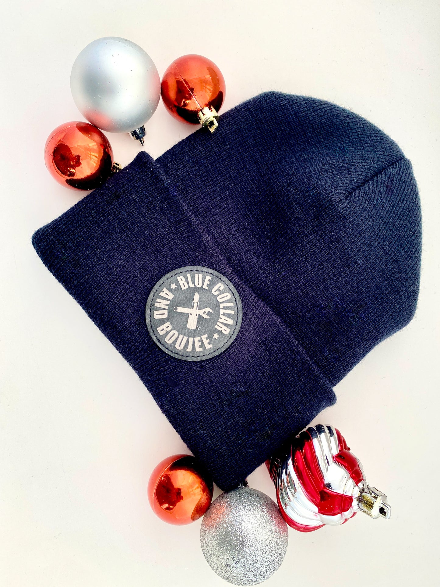 Blue Collar and Boujee Beanie