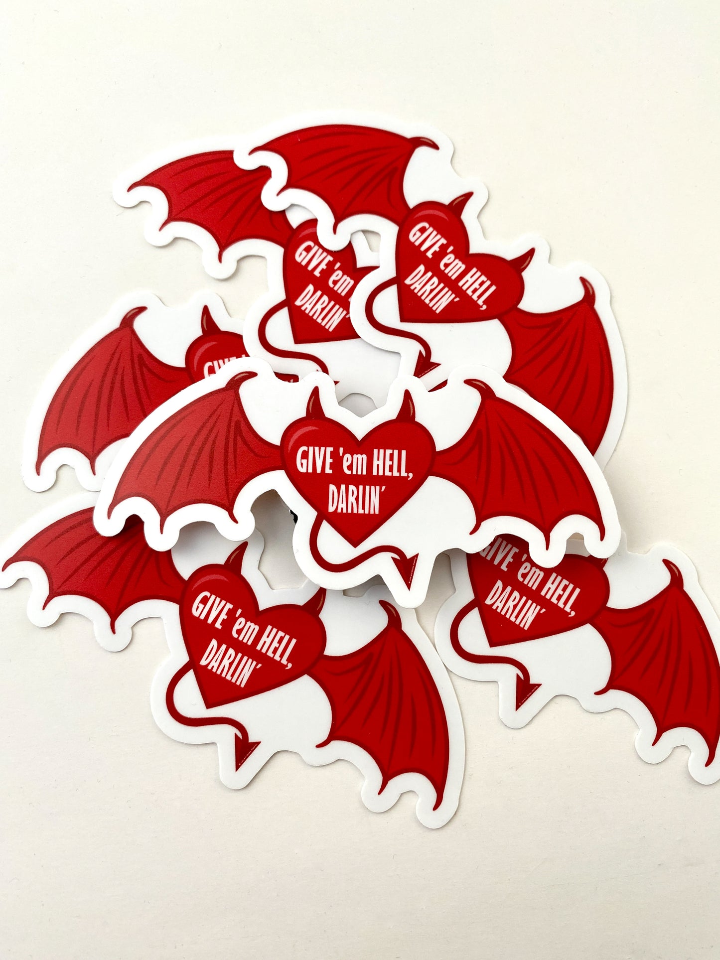 Give ‘em Hell Darlin Sticker