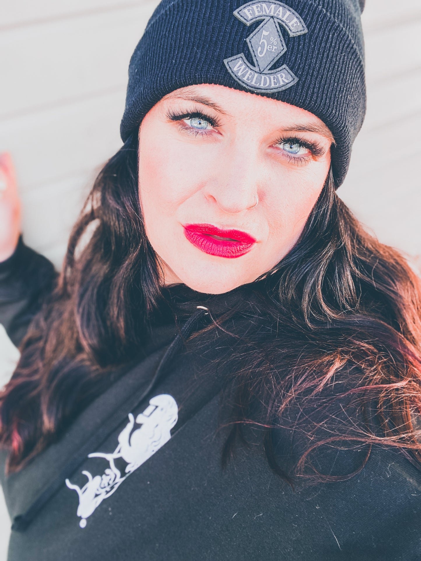 Female Welder 5%er Beanie