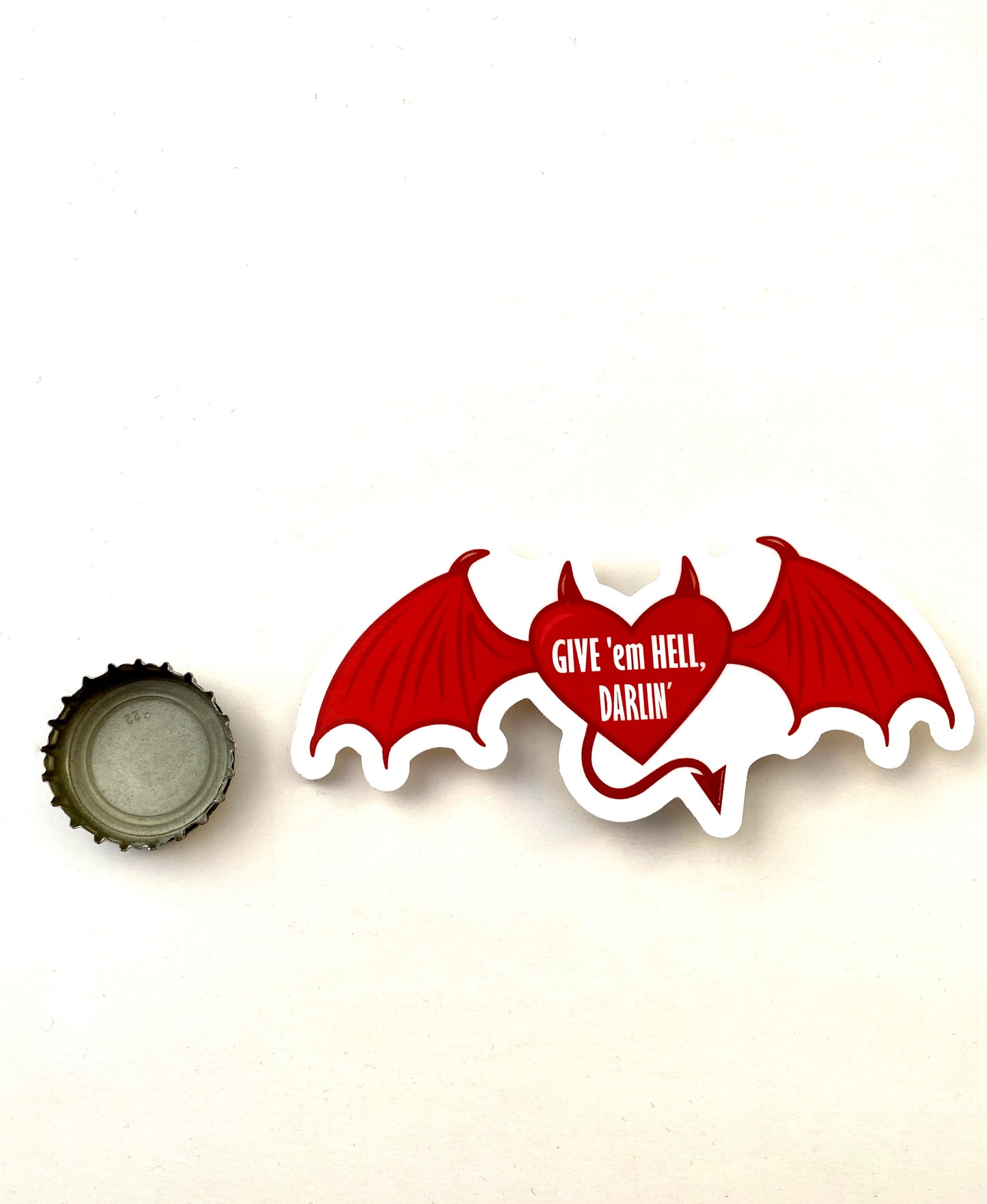 Give ‘em Hell Darlin Sticker